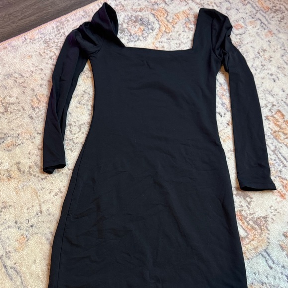 Aritzia Babaton contour square neck long sleeve mini dress - Picture 4 of 5